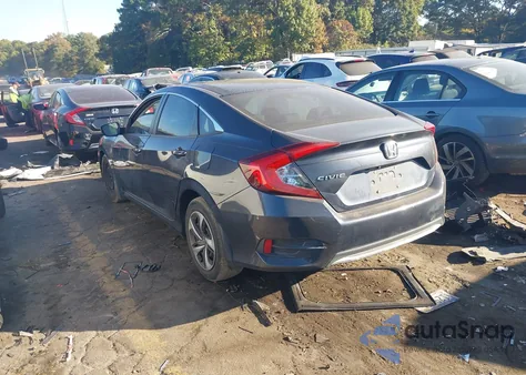 2020 Honda Civic Lx из США, поврежденный, VIN 19XFC2F64LE021597